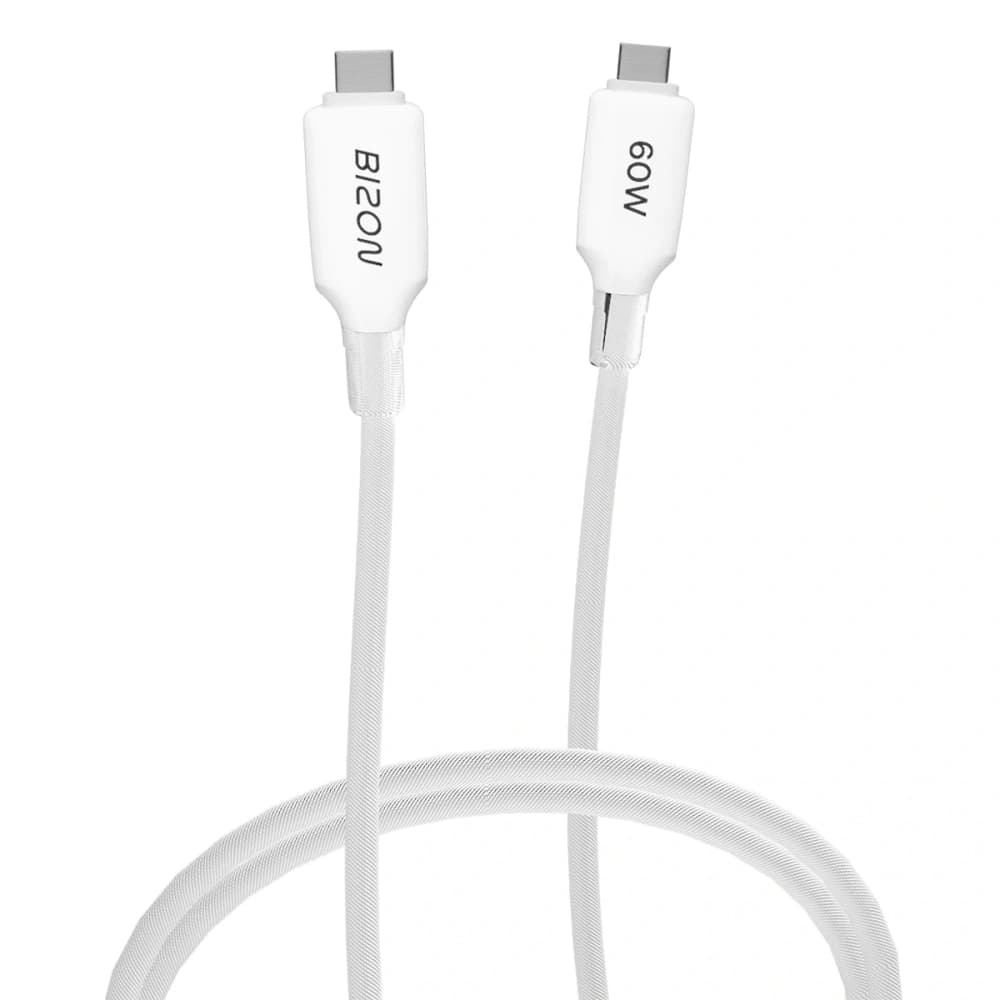 Bizon C354 Braided Cable USB-C / USB-C 60W 1m - 2