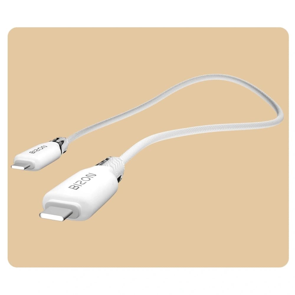 Bizon C354 Braided Cable USB-C / USB-C 60W 1m - 4