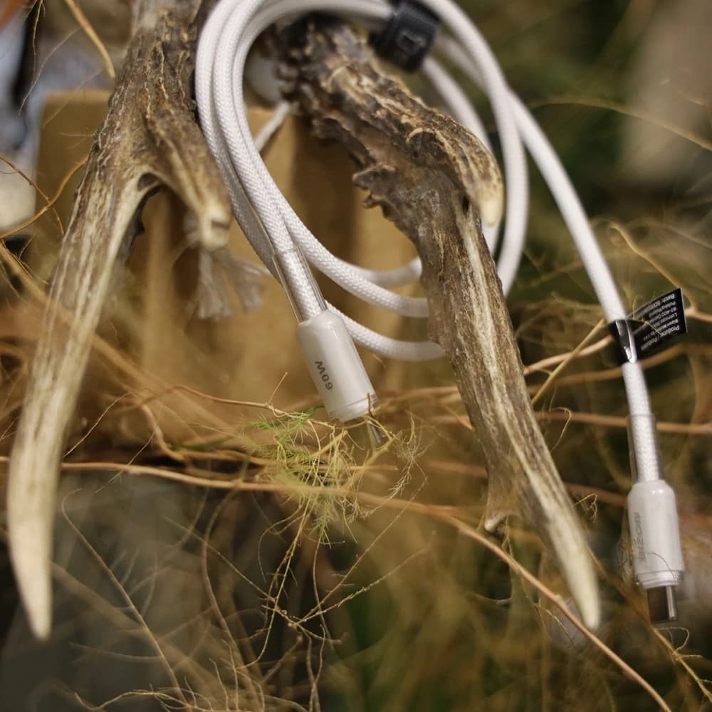 Bizon C354 Braided Cable USB-C / USB-C 60W 1m - 7