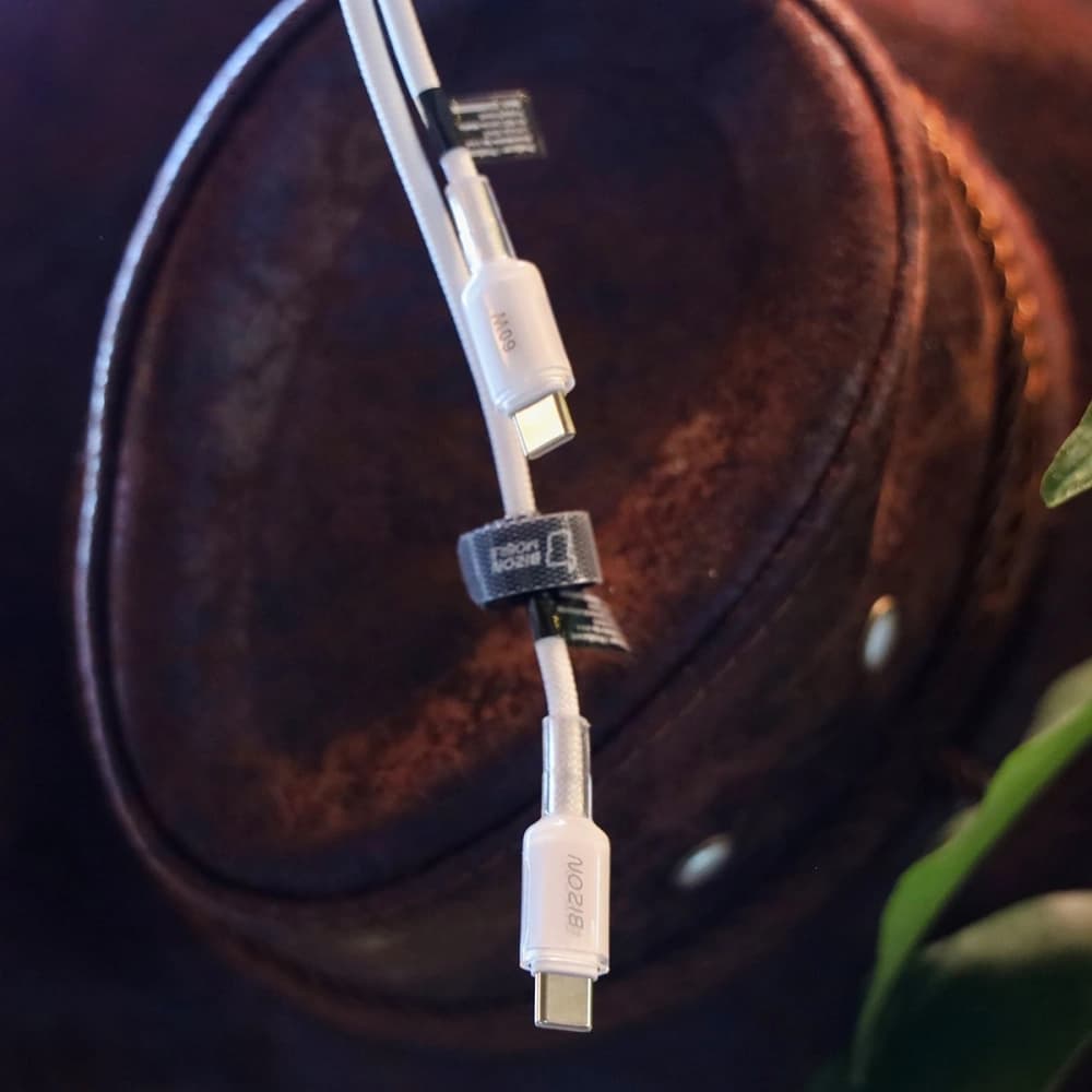 Bizon C354 Braided Cable USB-C / USB-C 60W 1m - 12