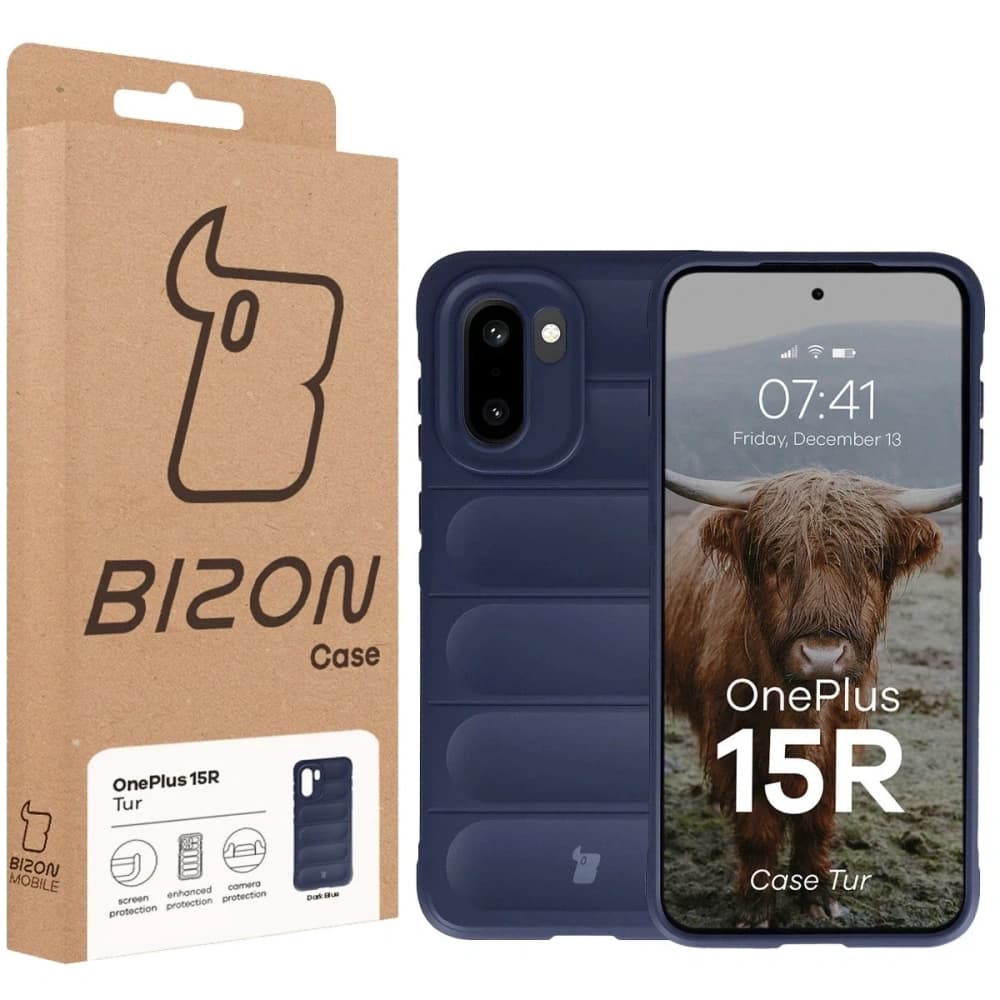 Bizon Case Tur OnePlus 15R navy blue - 8