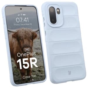 Pancerne etui Bizon Case Tur do OnePlus 15R jasnoniebieskie