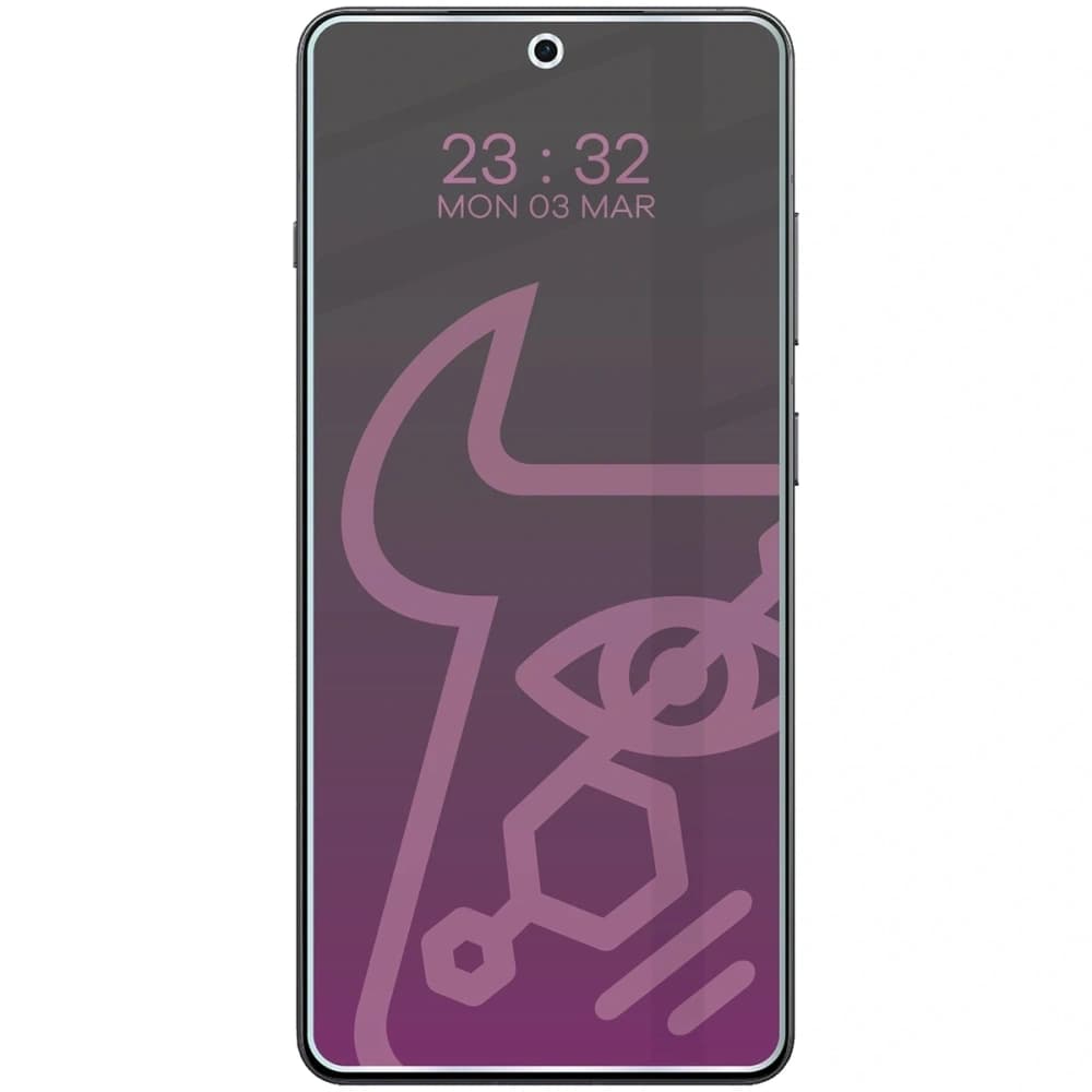 Prywatyzujące szkło hybrydowe Bizon Glass Mule Shadow do OnePlus 13R matowe - 3