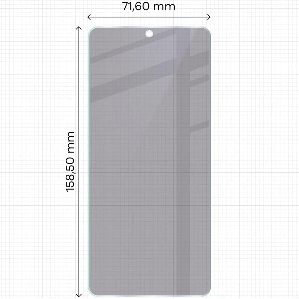 Bizon Glass Mule Shadow Xiaomi Poco M7 Pro 5G matte - 2