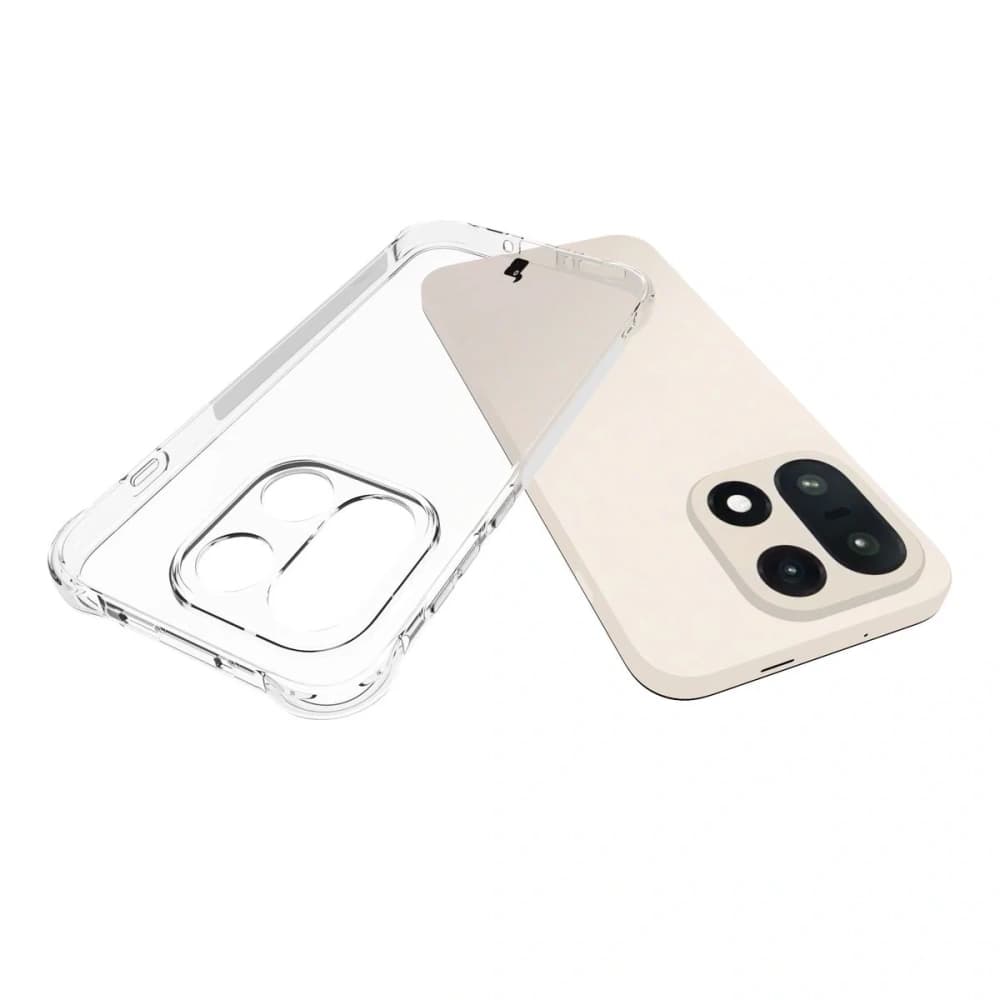 Elastyczne etui + 2x folia na ekran Bizon Case Clear Pack do OnePlus 15 - 5