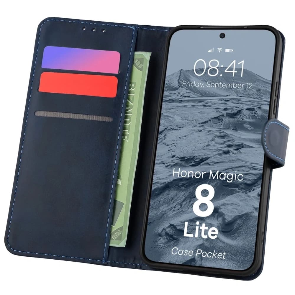 Bizon Case PocketHonor Magic8 Lite marineblau
 - 1