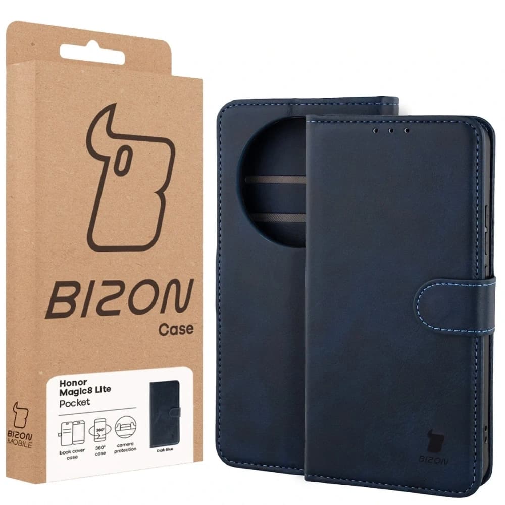 Bizon Case PocketHonor Magic8 Lite marineblau
 - 6
