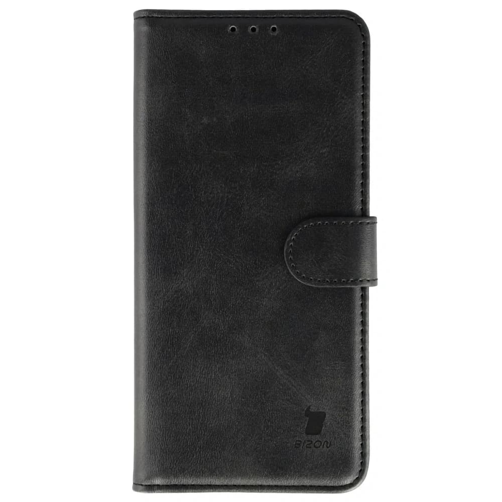 Etui z klapką Bizon Case Pocket do OnePlus 15R czarne - 2