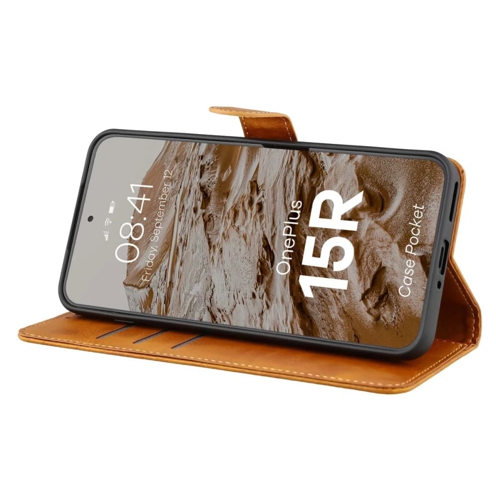 Bizon Case PocketOnePlus 15R brown - 5