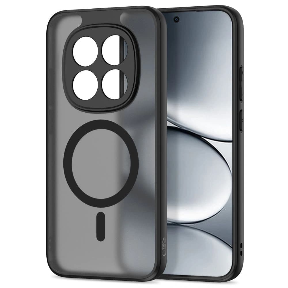 Etui Tech-Protect Magmat MagSafe do Xiaomi Redmi Note 15 Pro 5G Matte Black - 2