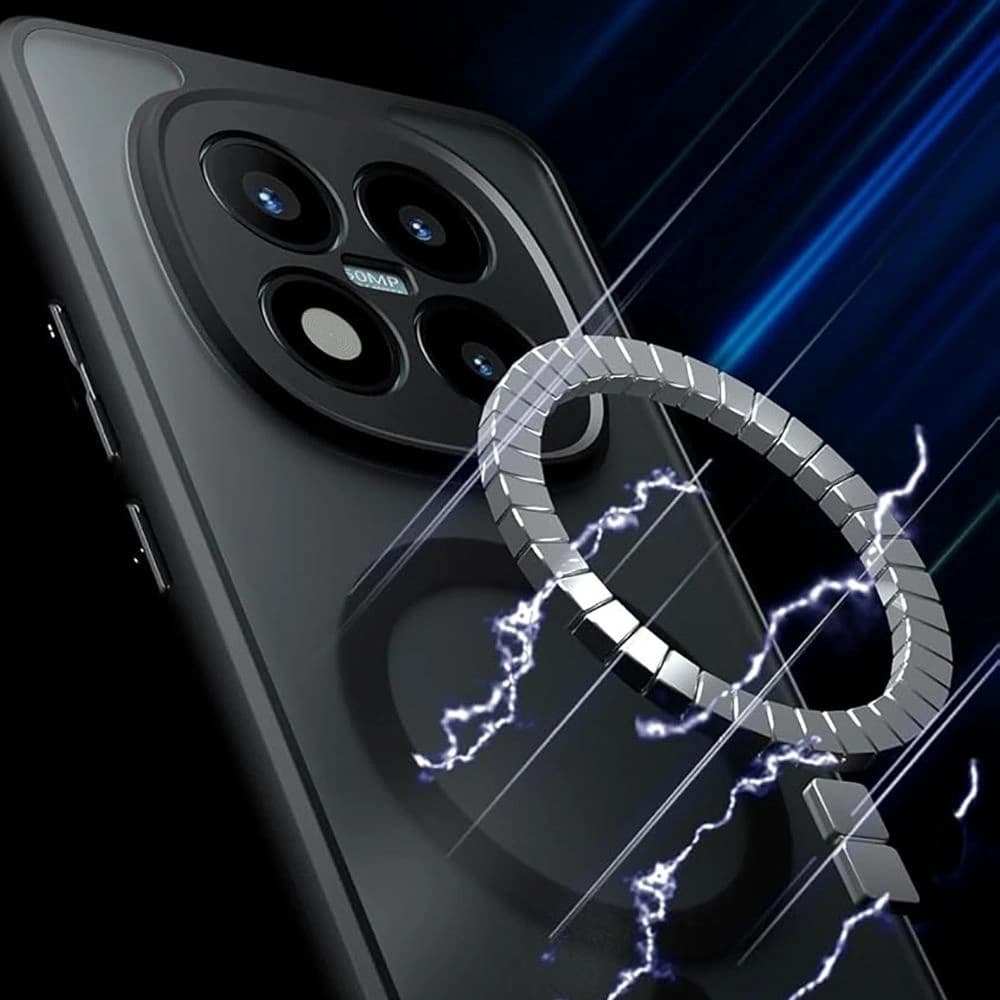 Tech-Protect Magmat MagSafe Xiaomi Poco M8 Pro / Redmi Note 15 Pro+ Plus 5G Matt Schwarz
 - 3