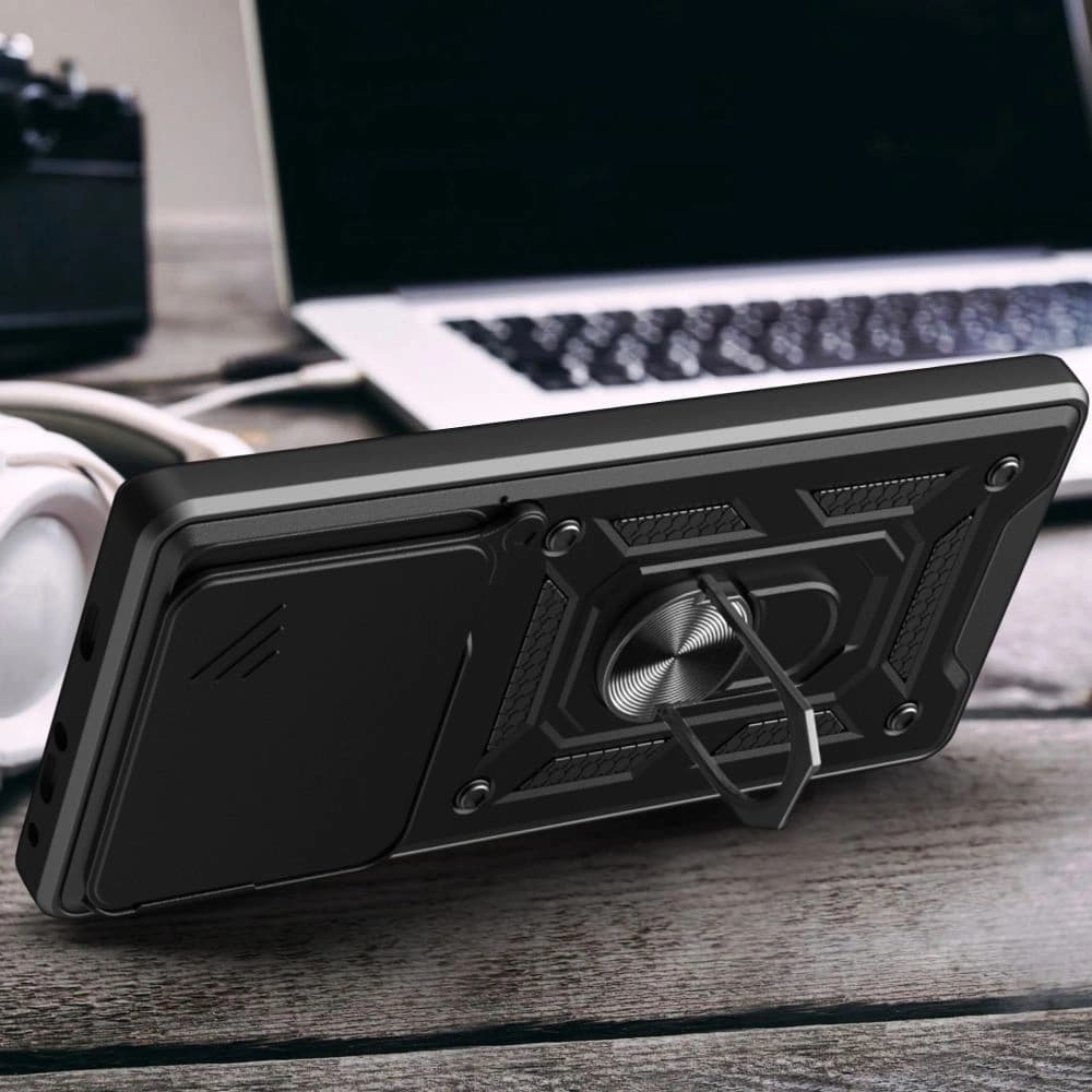 Tech-Protect Camshield Pro Xiaomi Poco M8 Pro / Redmi Note 15 Pro+ Plus 5G Matt Schwarz
 - 5