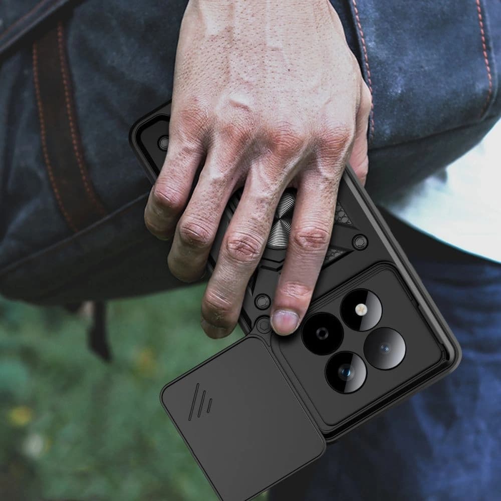 Tech-Protect Camshield Pro Xiaomi Poco M8 Pro / Redmi Note 15 Pro+ Plus 5G Matt Schwarz
 - 7