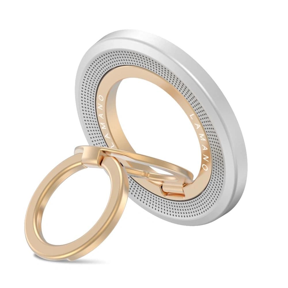 Tech-Protect MMR700 Lamano Magnetic MagSafe Phone Ring Titan/Gold
 - 2