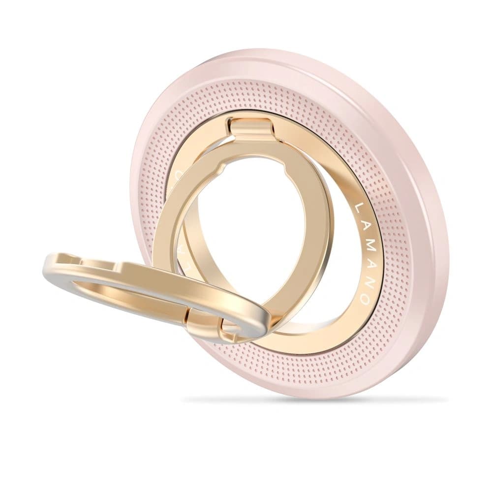 Tech-Protect MMR700 Lamano Magnetic MagSafe Phone Ring Pink/Gold
 - 1