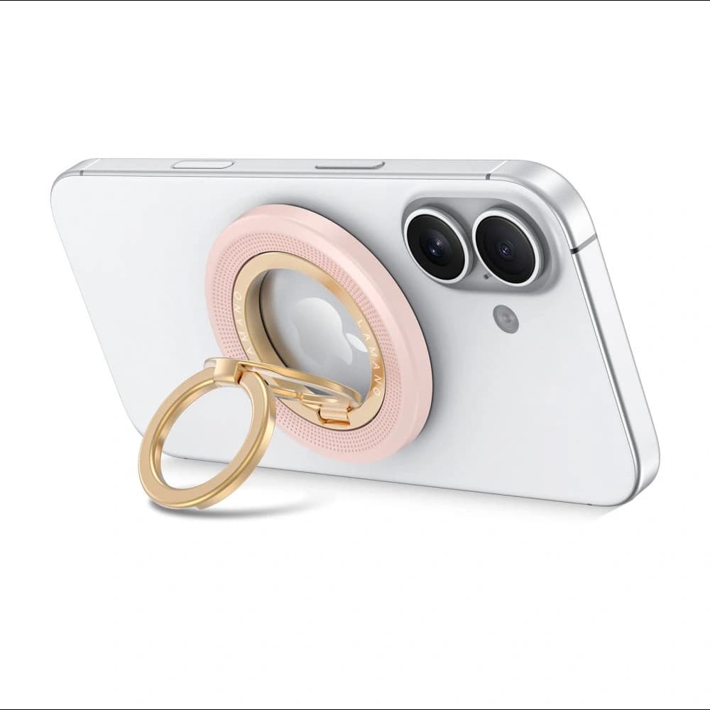 Tech-Protect MMR700 Lamano Magnetic MagSafe Phone Ring Pink/Gold
 - 3