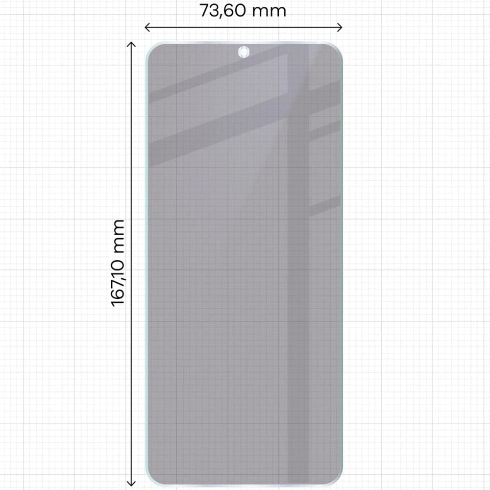 Bizon Glass Mule Shadow Xiaomi POCO M7 5G matte - 2