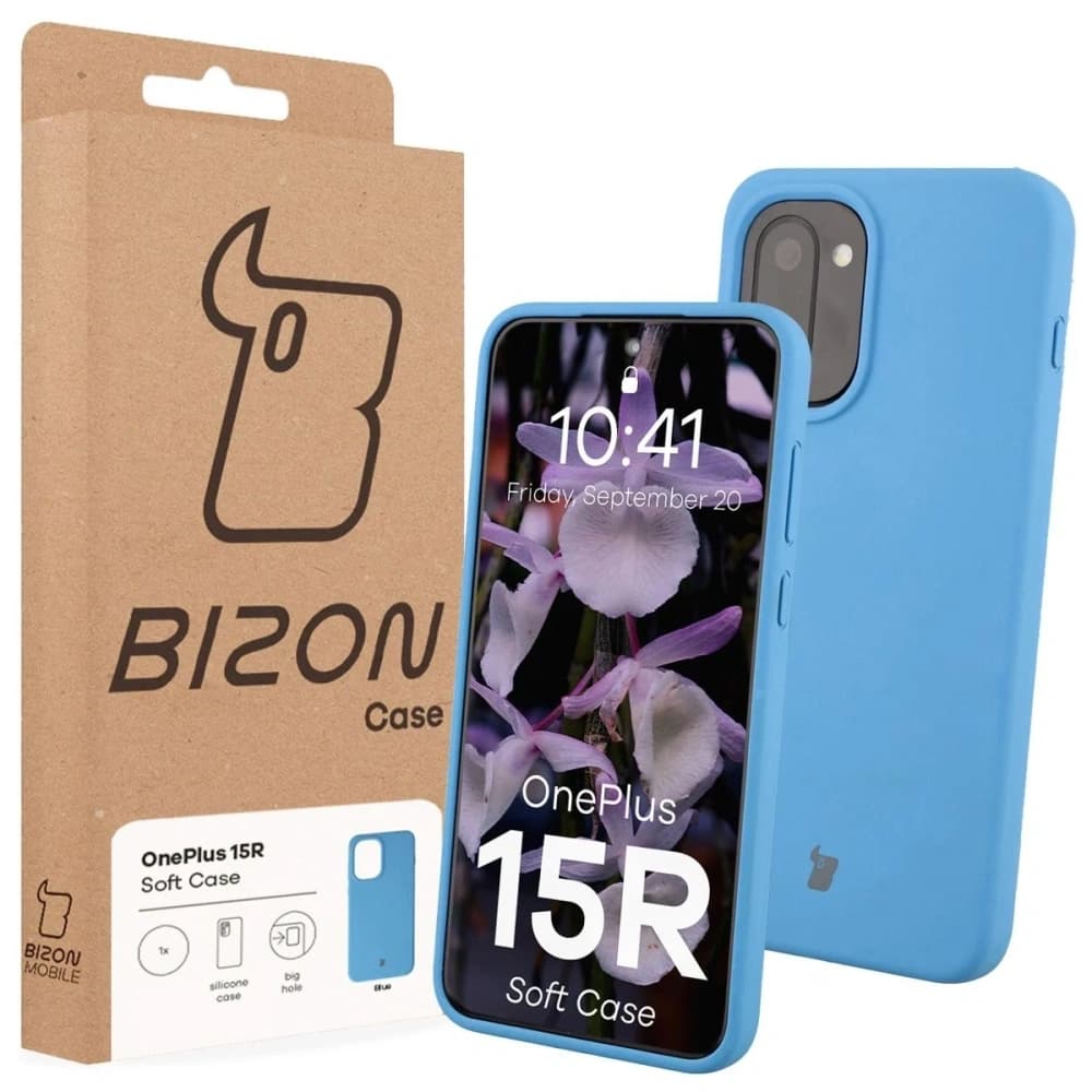 Bizon Soft Case OnePlus 15R blue - 7