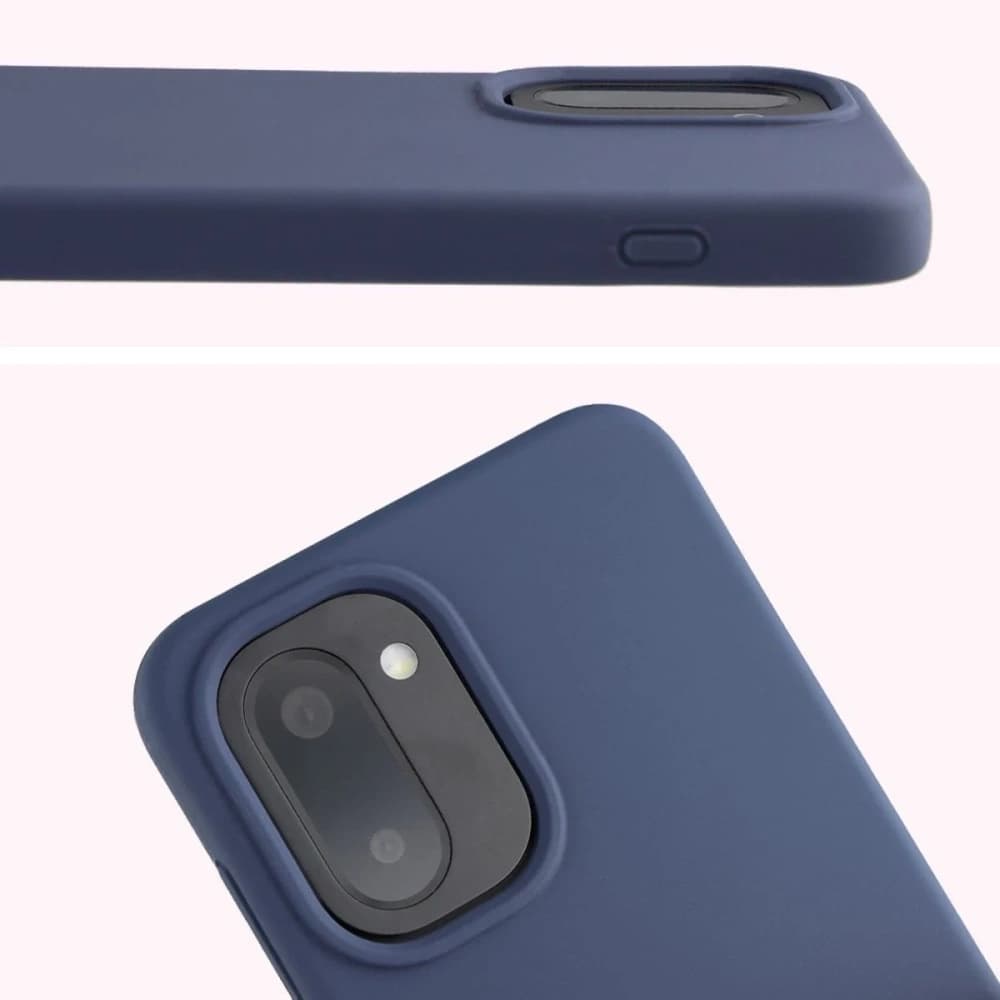 Silikonowe etui Bizon Soft Case do OnePlus 15R ciemnoniebieskie - 5