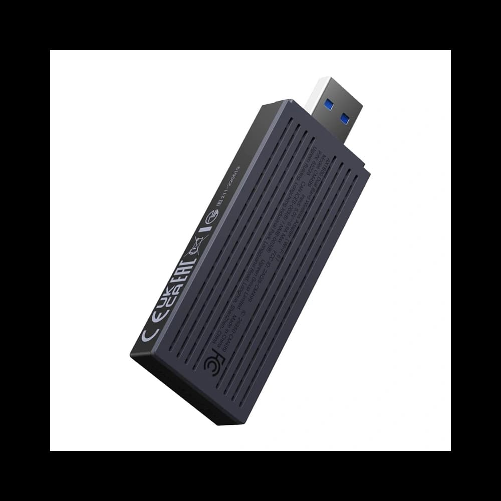 UGREEN CM499 USB Network Card Wi-Fi 6 1800 Mb/s 2.4 + 5 GHz (black) - 3