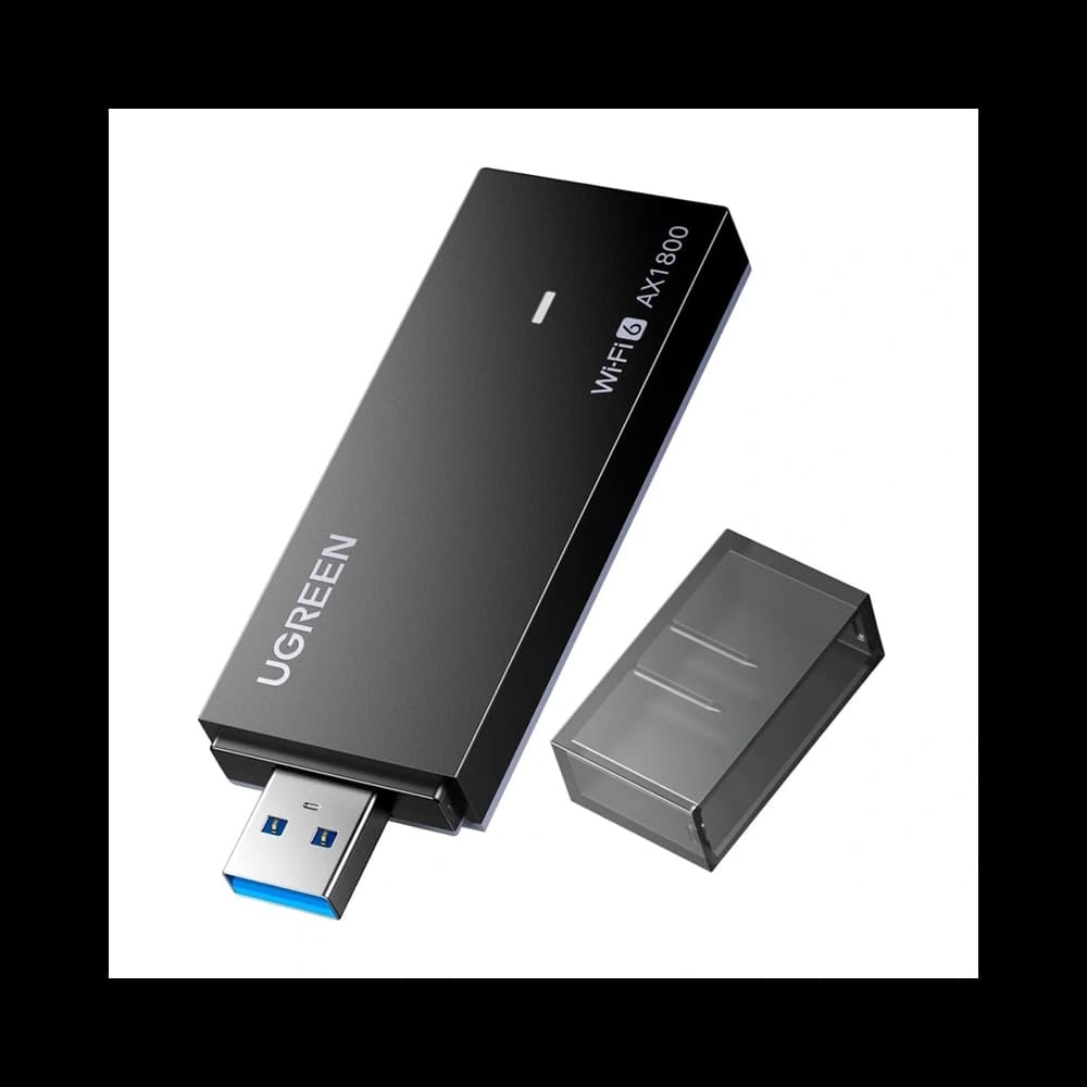 UGREEN CM499 USB Network Card Wi-Fi 6 1800 Mb/s 2.4 + 5 GHz (black) - 4