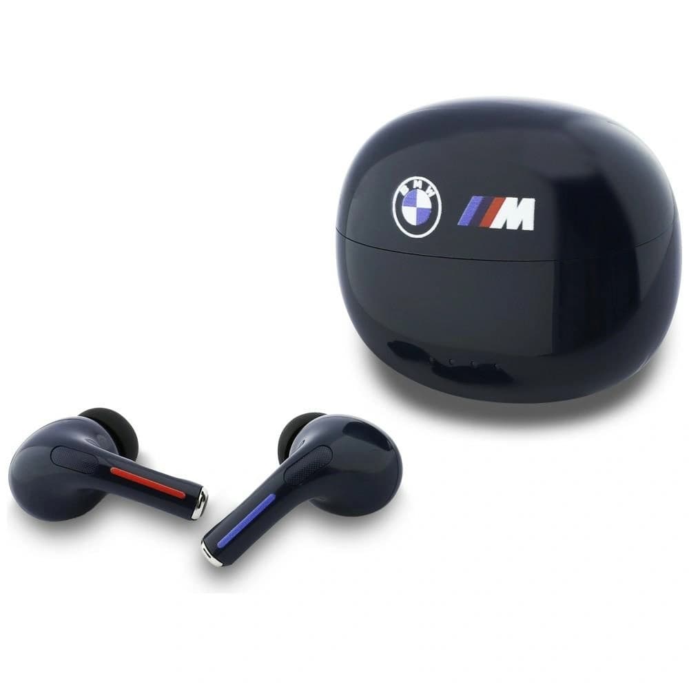 BMW Wireless In-Ear Bluetooth TWS Kopfhörer Bedrucktes Logo marineblau - 1