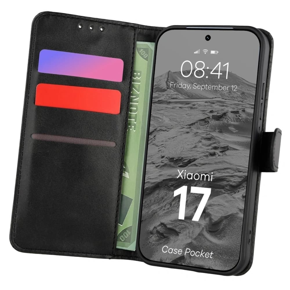 Bizon Case Pocket Xiaomi 17 schwarz
 - 1