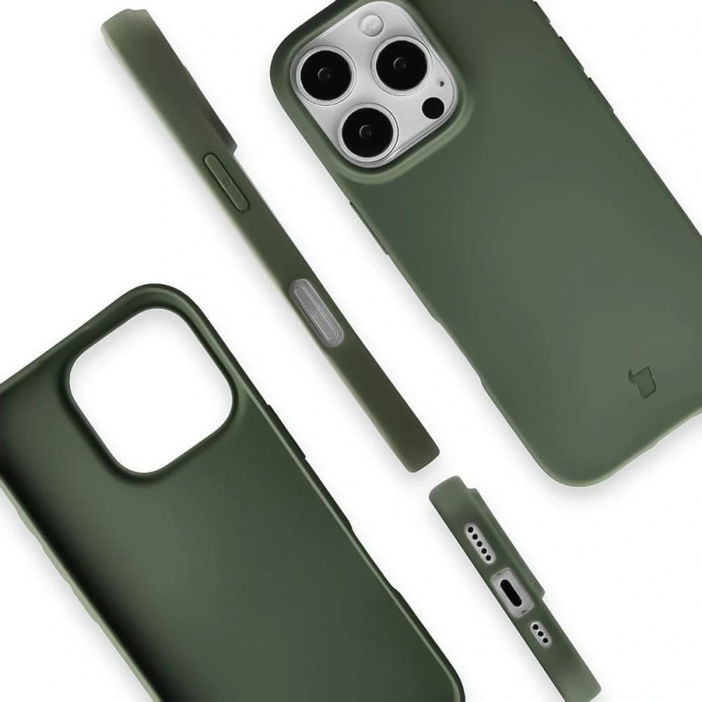 Bizon Case ReLeaf Apple iPhone 16 Pro dunkelgrün
 - 4