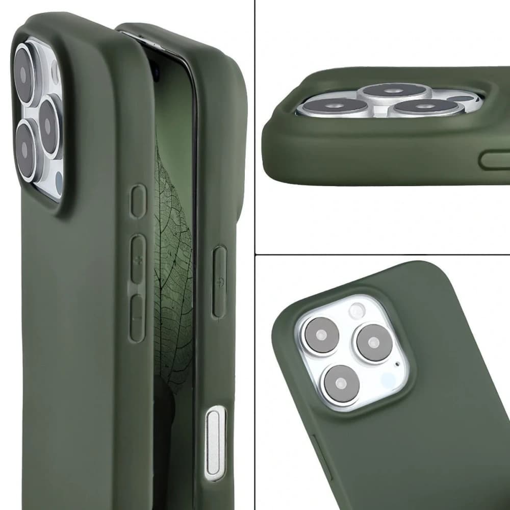 Bizon Case ReLeaf Apple iPhone 16 Pro dunkelgrün
 - 5