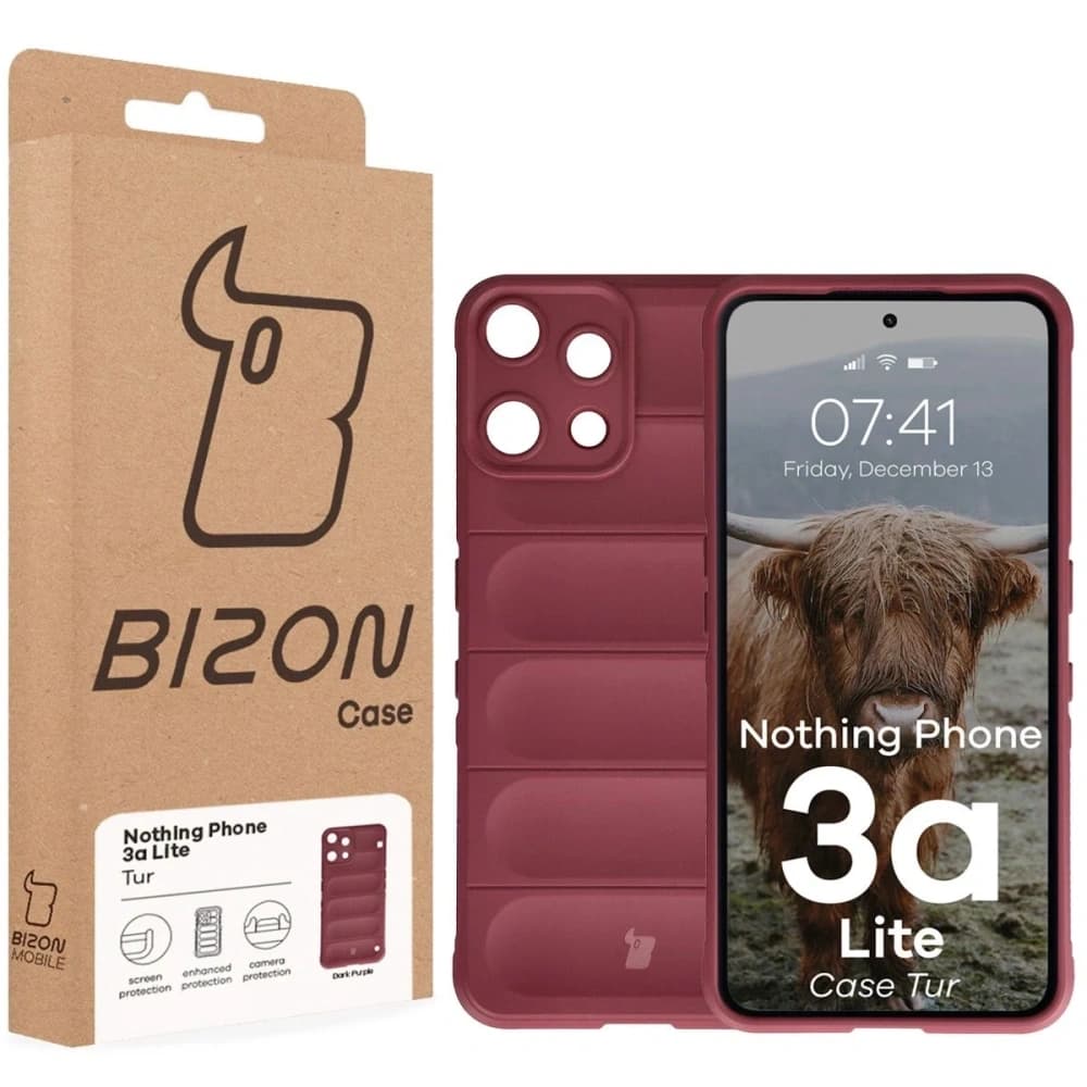 Bizon Case Tur Nothing Phone (3a) Lite burgunder
 - 8