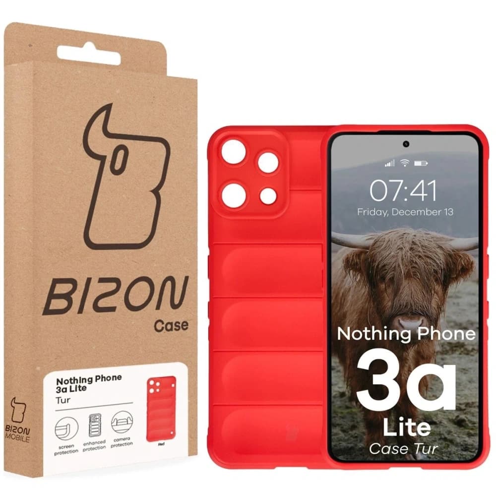 Bizon Case Tur Nothing Phone (3a) Lite rot
 - 8