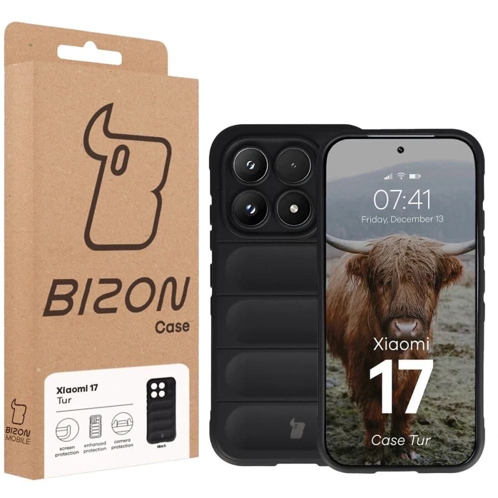 Bizon Case Tur Xiaomi 17 schwarz
 - 8