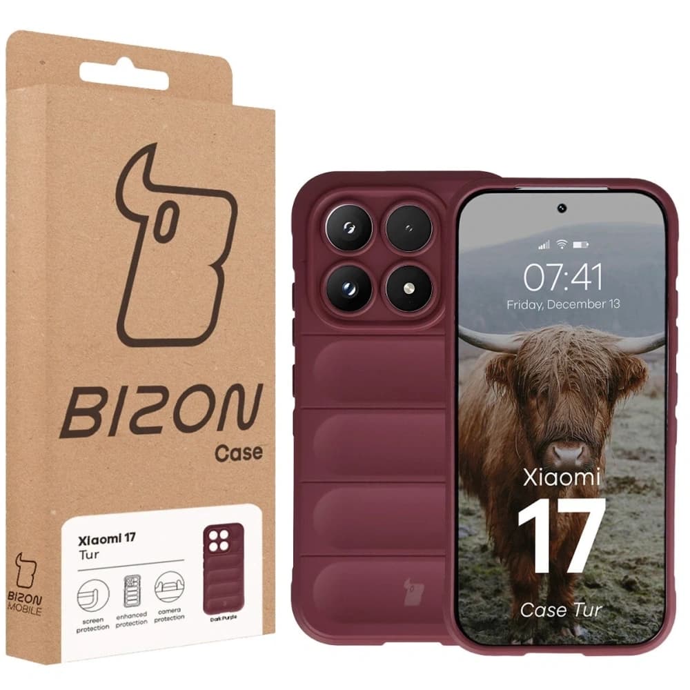 Bizon Case Tur Xiaomi 17 burgunder
 - 8