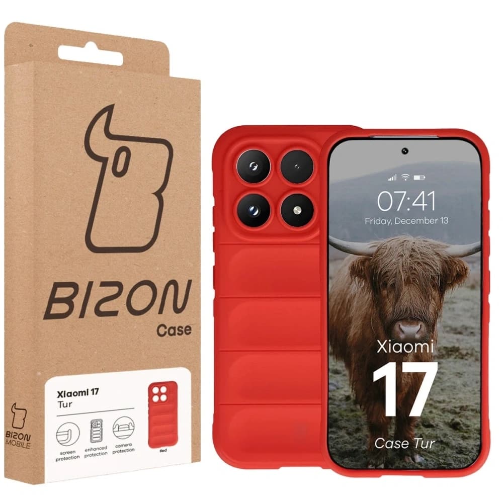 Bizon Case Tur Xiaomi 17 rot
 - 8