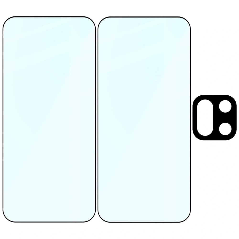 2x Szkło + szybka na aparat Bizon Edge Pack do OnePlus 15 - 6