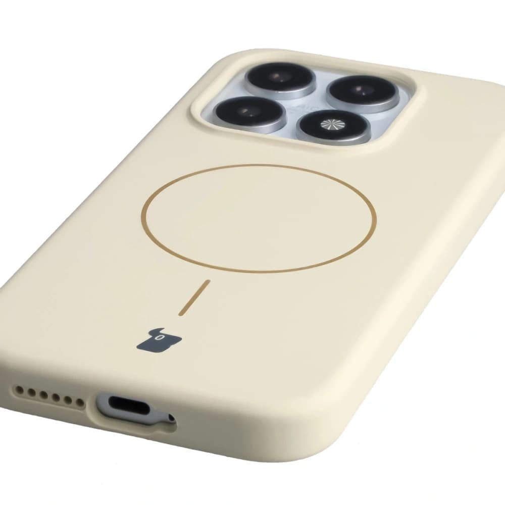 Bizon Soft Case Magnetic Xiaomi 17 écru
 - 3