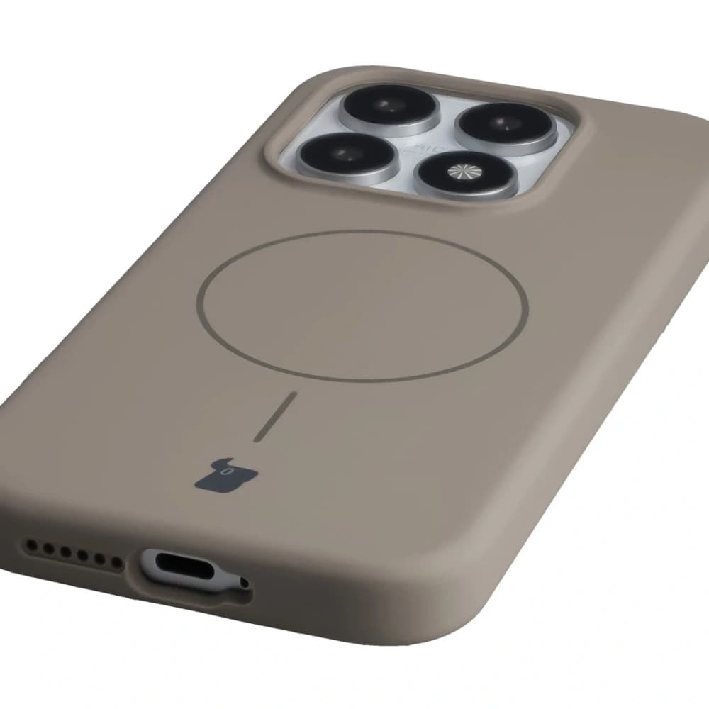 Bizon Soft Case Magnetic Xiaomi 17 light gray - 3