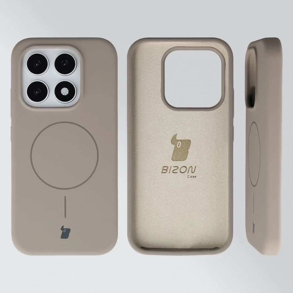 Bizon Soft Case Magnetic Xiaomi 17 light gray - 5