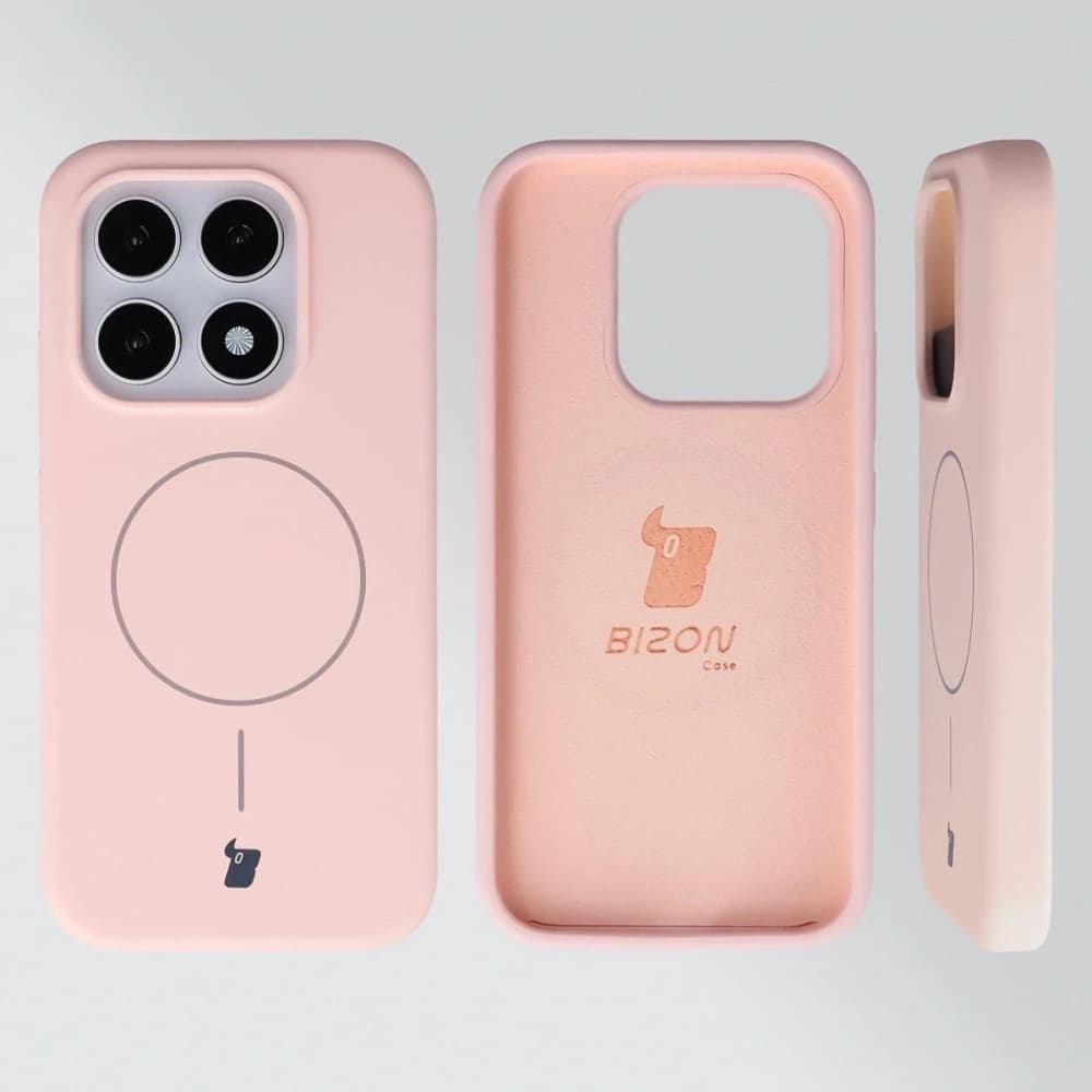 Bizon Soft Case Magnetic Xiaomi 17 hellrosa
 - 5