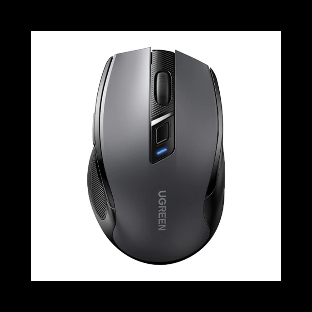 UGREEN Wireless Mouse MU006S Bluetooth 5.4 + 2.4 GHz USB-C (black) - 1
