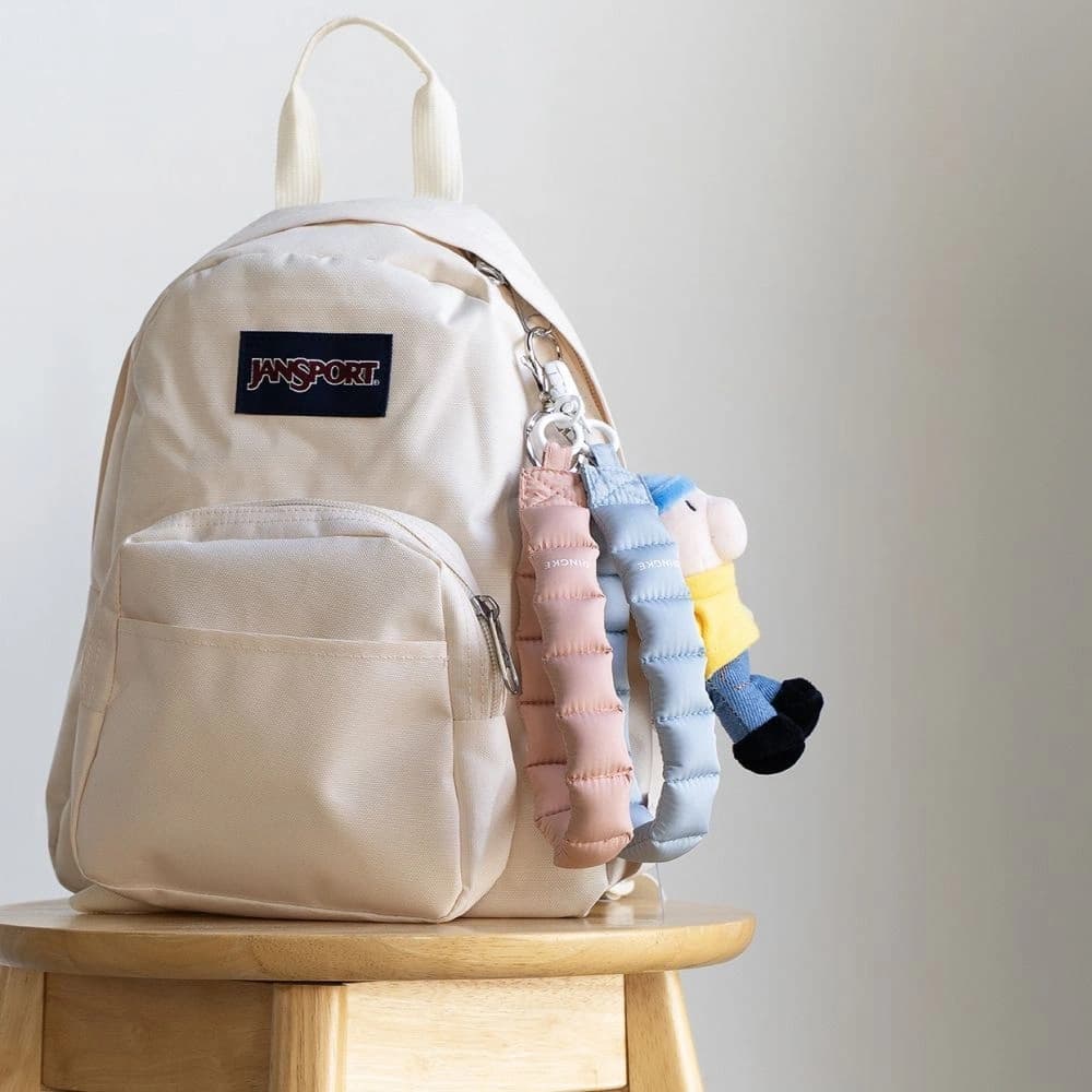 Rinkge Holder & Puffer Hand Strap Floral Pink - 4