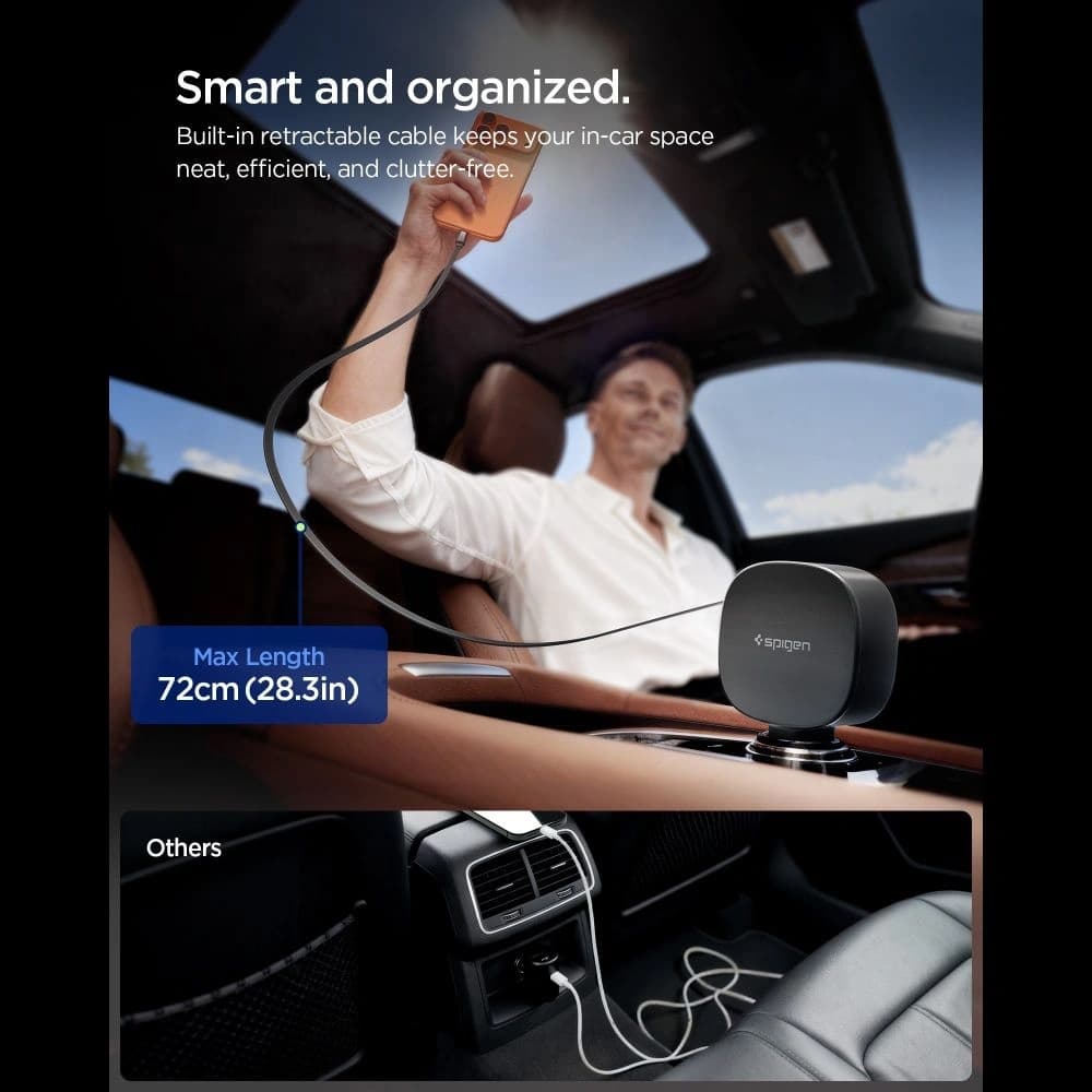 Spigen EV603VT Essentail Car Charger 60W Black - 4