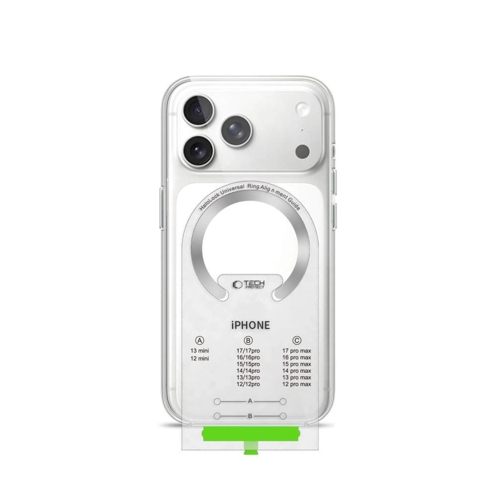 Tech-Protect MMP-210 Magnetic MagSafe Ring Deep Blue & Silver [2 PACK] - 4