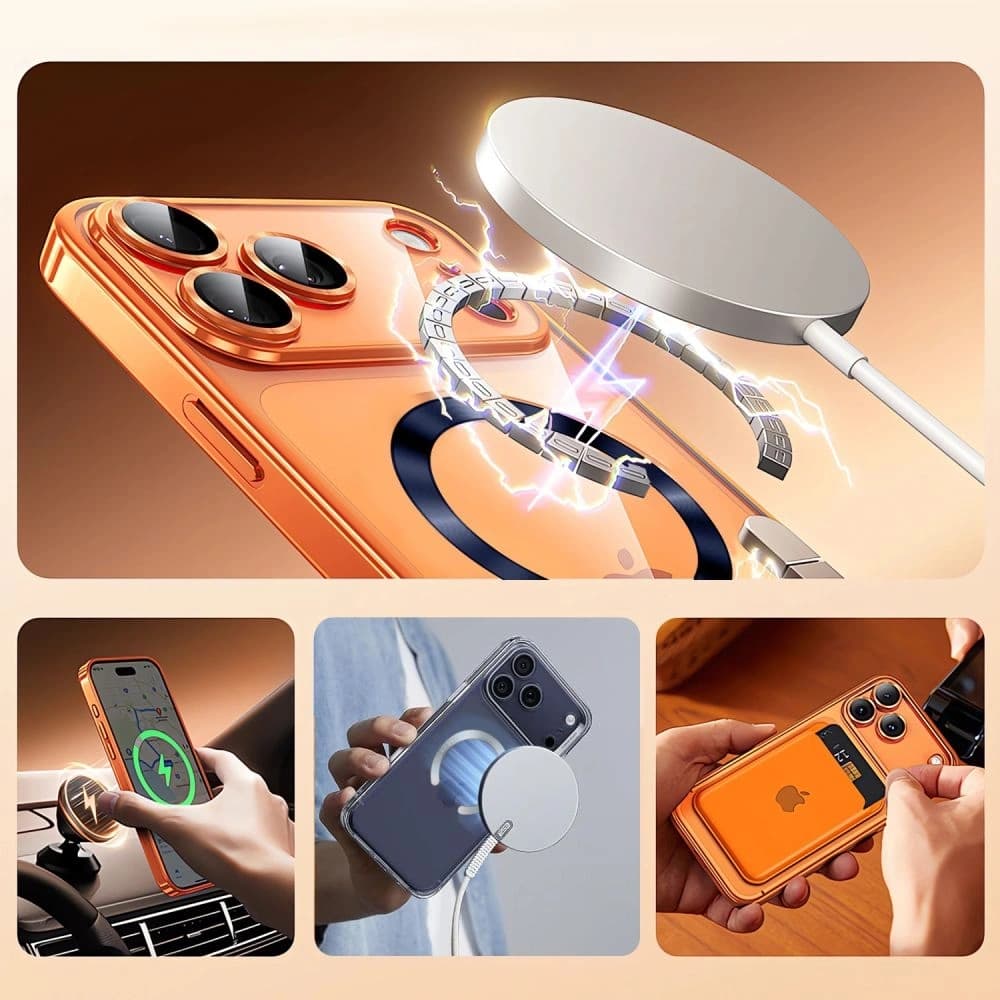 Tech-Protect MMP-210 Magnetic MagSafe Ring Deep Blue & Silver [2 PACK] - 6