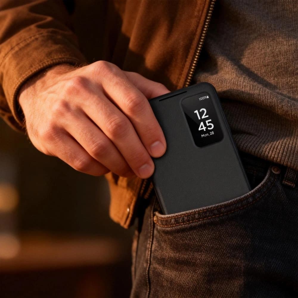 Etui Tech-Protect Smart Wallet do Samsung Galaxy S26+ Plus Matte Black - 6