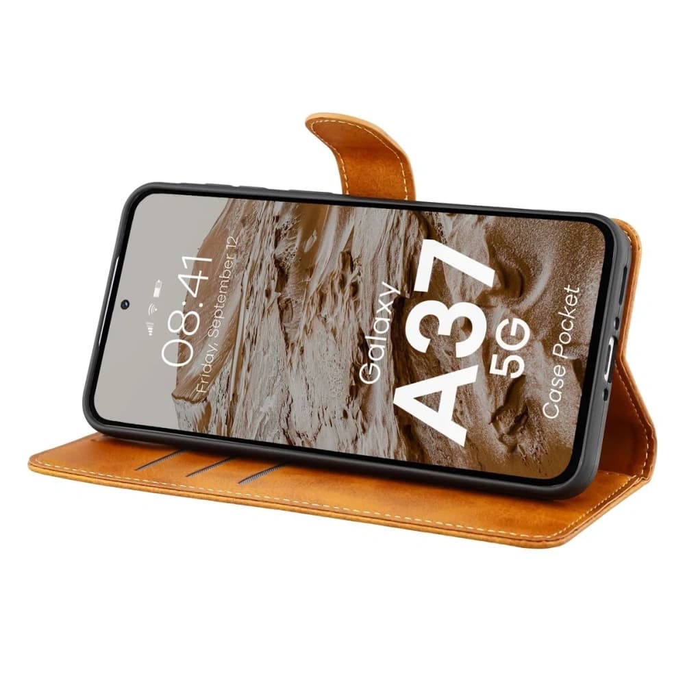 Bizon Case Pocket Samsung Galaxy A37 5G braun
 - 5