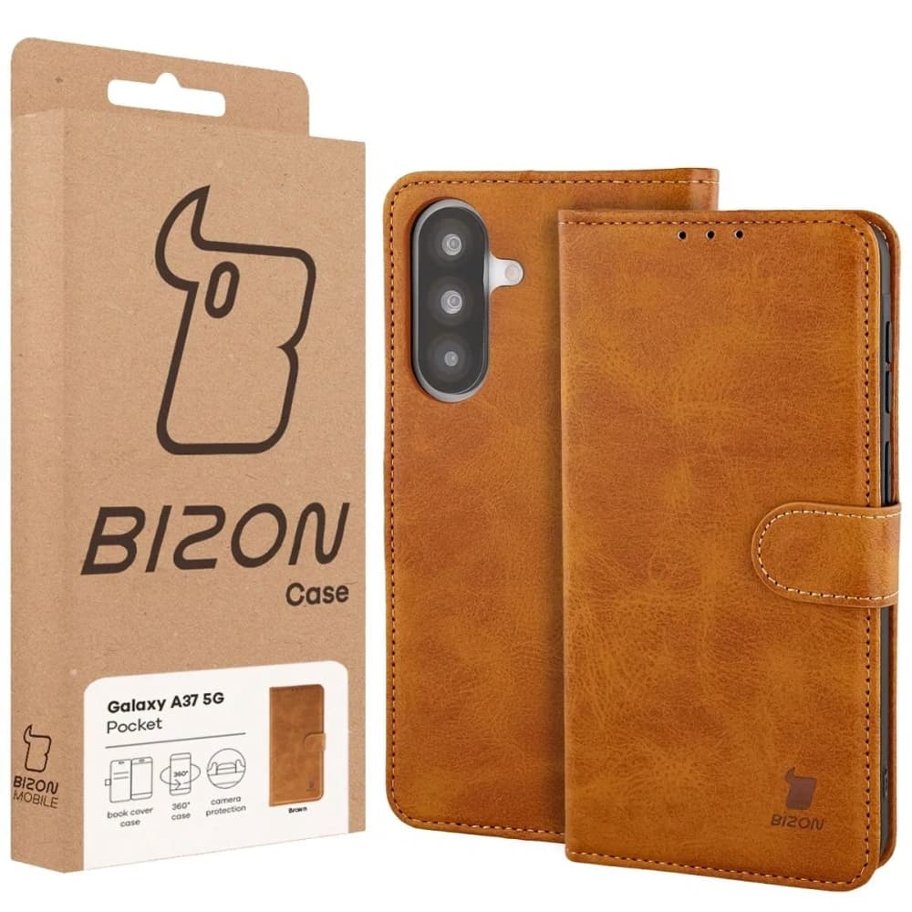 Bizon Case Pocket Samsung Galaxy A37 5G braun
 - 6