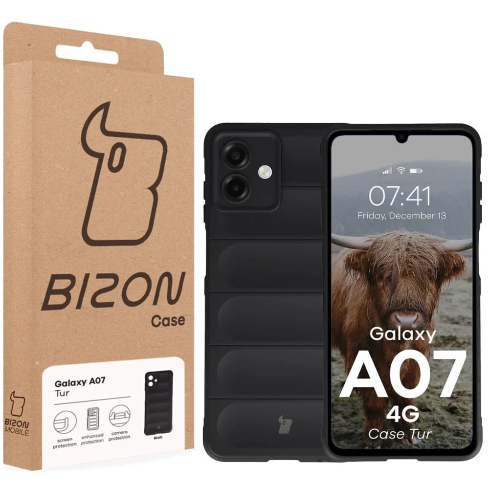 Pancerne etui Bizon Case Tur do Samsung Galaxy A07 4G czarne - 8
