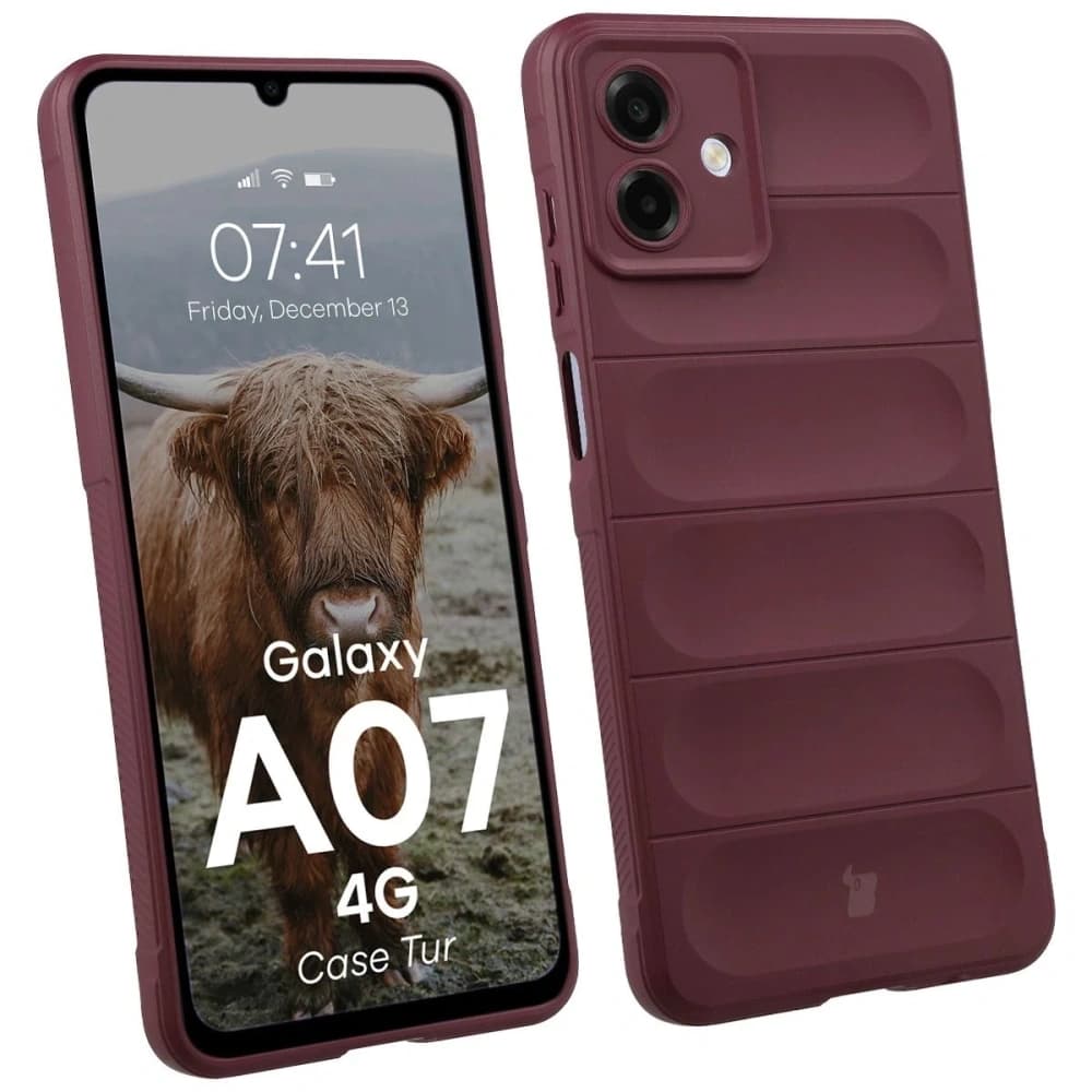Bizon Case Tur Samsung Galaxy A07 4G burgundy - 1