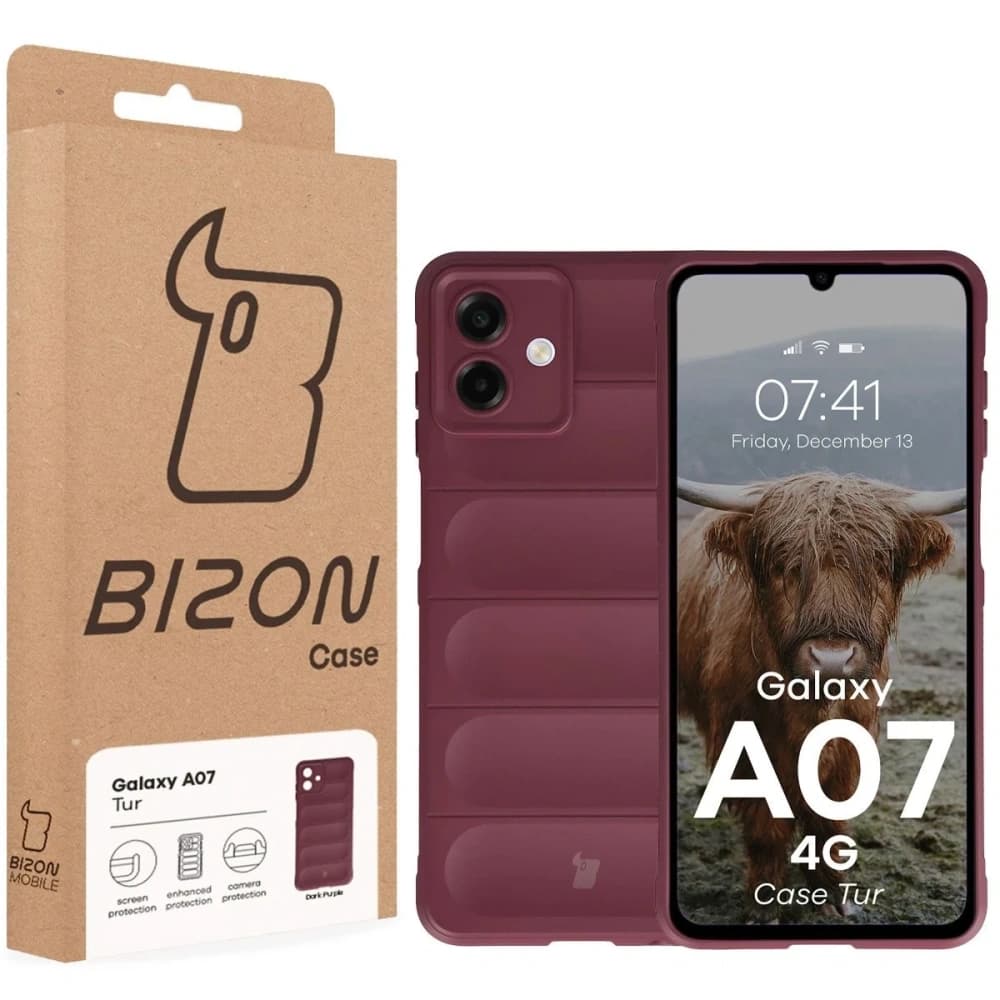 Bizon Case Tur Samsung Galaxy A07 4G burgundy - 8